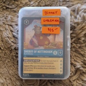 Disney Lorcana card Lot